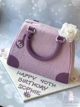 Handbag cake